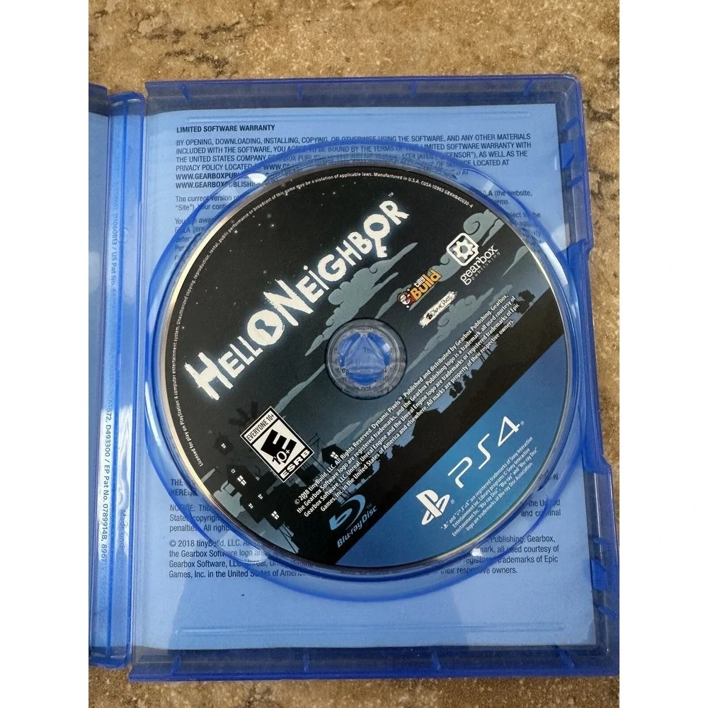 Hello Neighbor (PlayStation 4, 2018) PS4 GAME